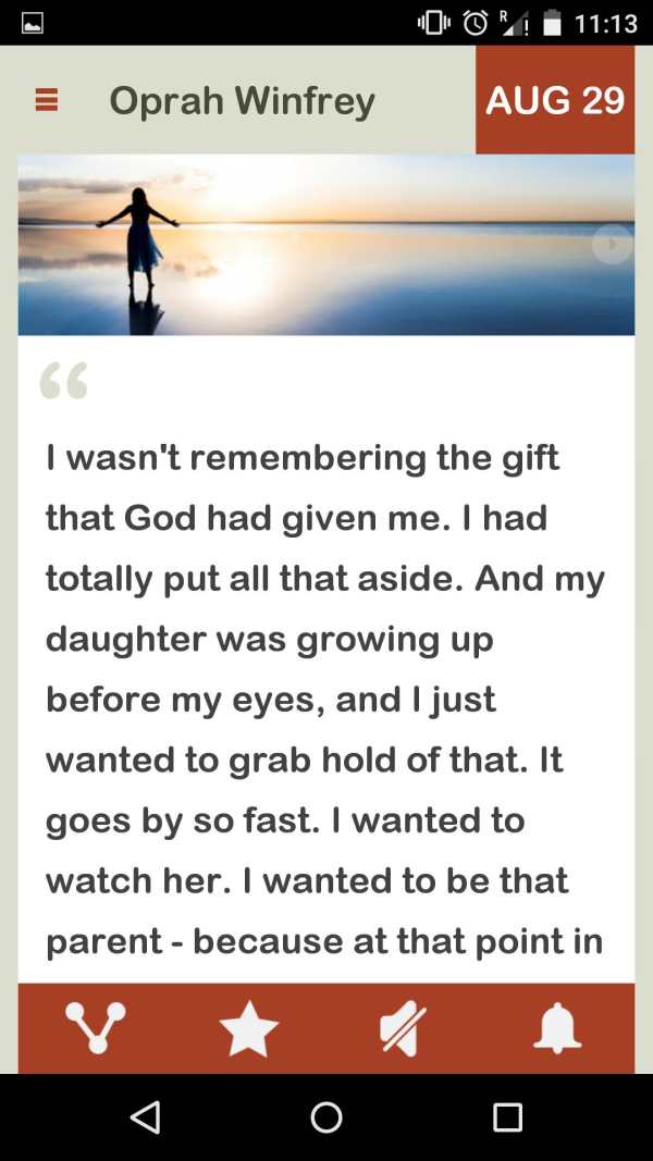 Oprah Wisdom Daily screenshot 8