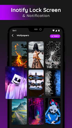 iNotify, Screen lock and Control Center 7 تصوير الشاشة