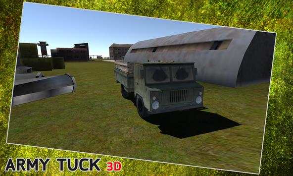 Military Truck Driving Simulator 2017 screenshot 4