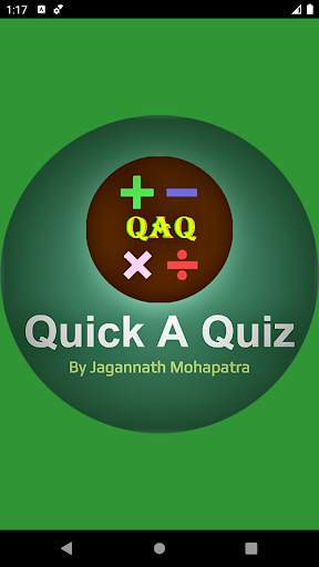 Quick A Quiz: Arithmetic, Math, Game, Brain Teaser screenshot 1