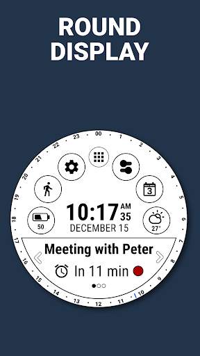 Calendar Watch Face स्क्रीनशॉट 5