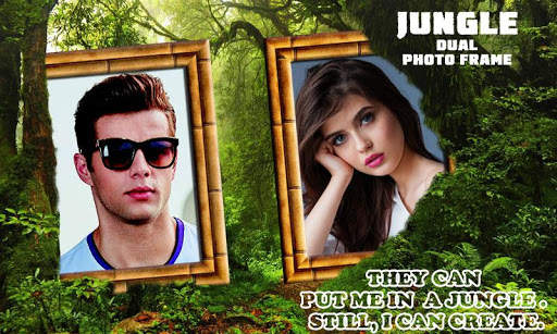Jungle Dual Photo Frames screenshot 3