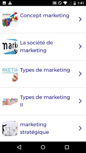 Cours de marketing screenshot 1