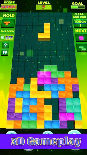 Tetra Block 3D Blitz Puzzle स्क्रीनशॉट 8