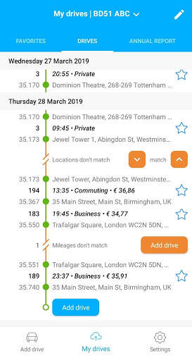 EasyRit | drive tracking screenshot 2
