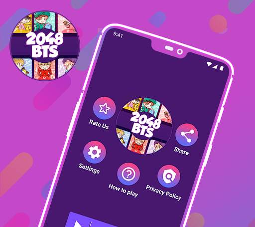 2048 BTS Game screenshot 8