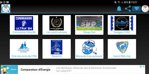 Marseille FAN (social chat) screenshot 2