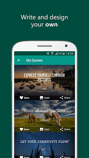 Quote It - Quote Maker & Wallpaper Generator screenshot 2