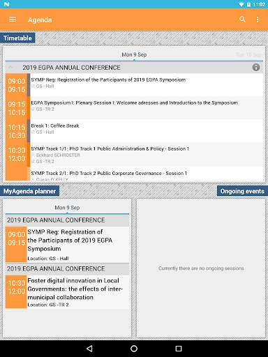 2019 EGPA Annual Conference скриншот 3