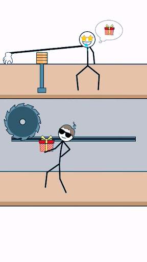 Thief Puzzle Game Stickman Hints screenshot 1