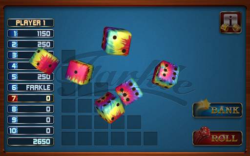 Permainan Dadu Farkle screenshot 4