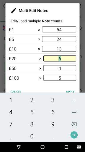 Cash Counter скриншот 5