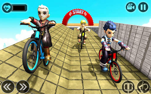 Fearless BMX Bicycle Stunts 3D : Impossible Tracks screenshot 6