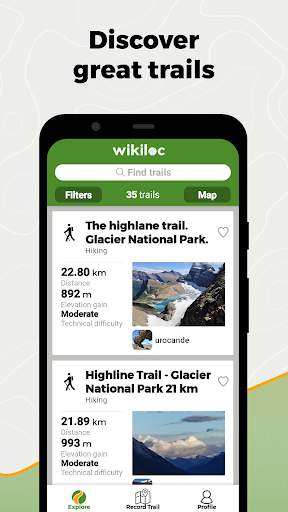 Wikiloc - Trails of the World screenshot 1