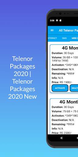 Telenor Packages 2021 | Telenor Packages 2021 New скриншот 7