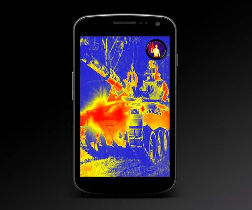 Thermal Camera Filter Effect Flashlight screenshot 1