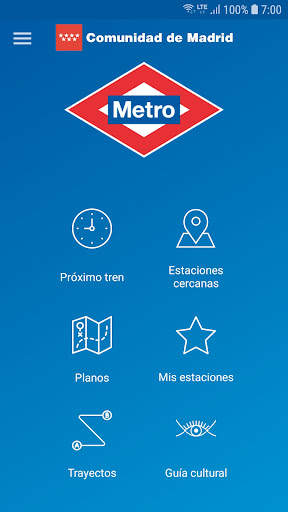 Metro de Madrid Oficial screenshot 1