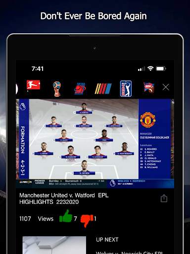 Sports & Game Videos - Best Podcasts & Highlights screenshot 10