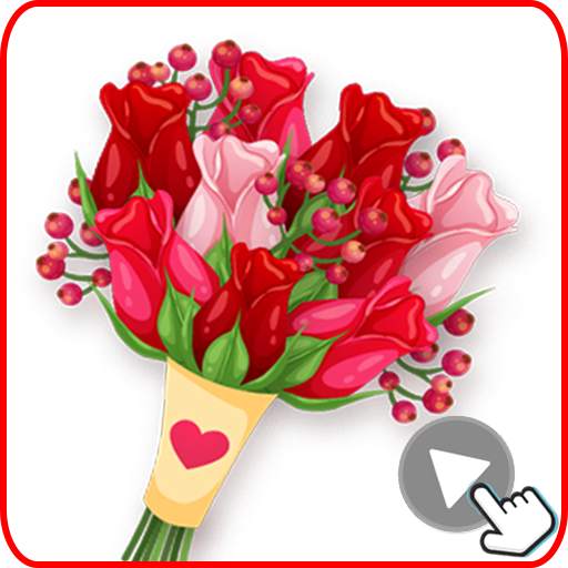 🌹Animated Flowers Stickerz for WhatsApp 🌺(GIF) 1.1