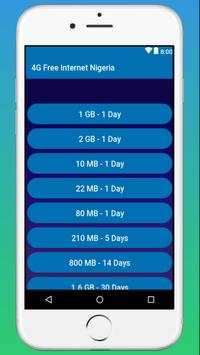 Free Internet Nigeria 1 تصوير الشاشة