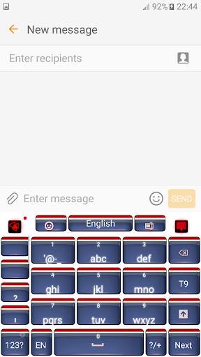 Oceanic Blue Keyboard screenshot 5
