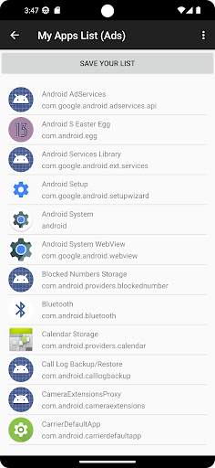 My Apps List (Ads) screenshot 3