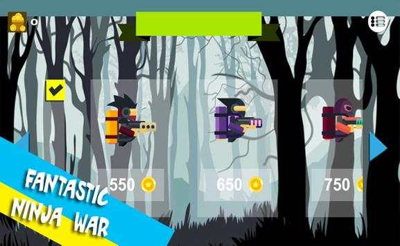 Fantasctic Ninja War - Ninja vs Robot screenshot 1