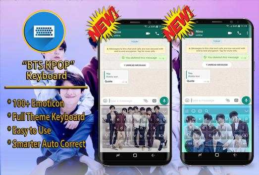 Keyboard for BTS KPOP 2020 screenshot 2