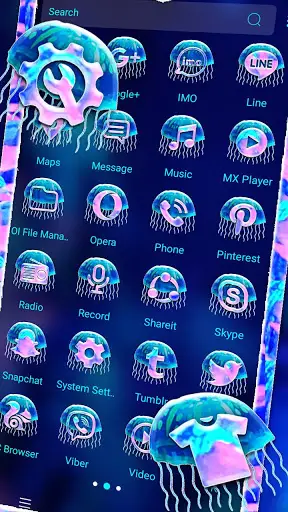 Jellyfish Theme screenshot 2