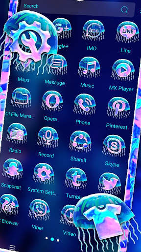 Jellyfish Theme screenshot 2