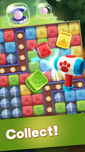 Puppy Crush: Cube blast Puzzle Game screenshot 3
