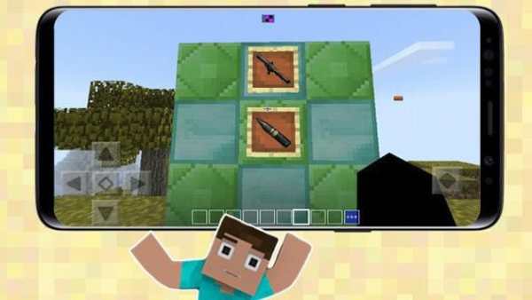 Rocket launcher - Guns mod for MCPE screenshot 2