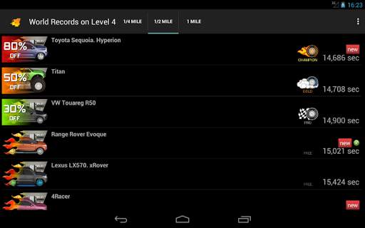 Champion Drag Racing 4x4 Tunes screenshot 11