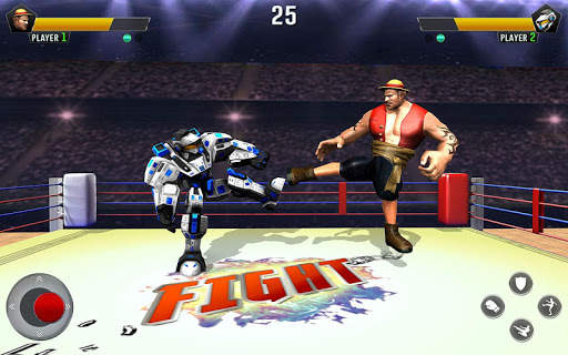 Ultimate Ring Fighting -  Robot Fight Wrestling screenshot 14