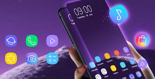 Theme for galaxy note 8 HD Launcher 2018 screenshot 4