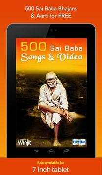 500 Top Sai Baba Songs & Videos screenshot 6