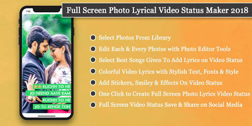 Full Screen Photo Lyrical Vide screenshot 2