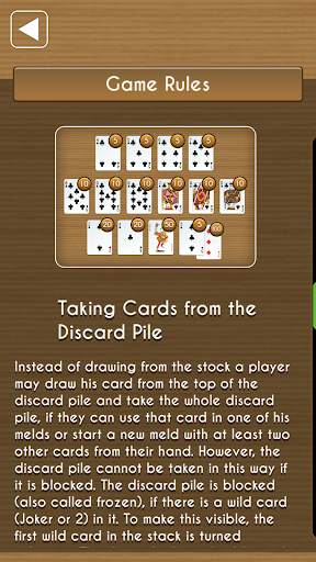 Canasta Multiplayer Card Game screenshot 5