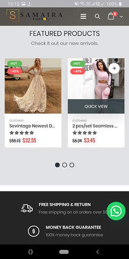 Samaira Fashion Online Shopping App screenshot 2
