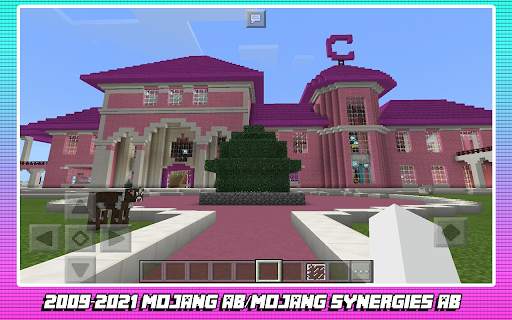Mod Barbie Pink - Maps House Minecraft PE 2021 screenshot 2