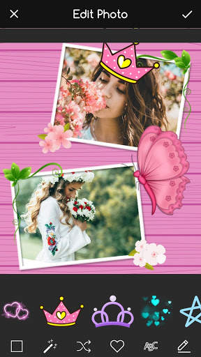 Photo Collage Pics Frame: Art Layout Dual Maker screenshot 2