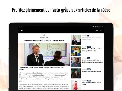 Puremédias : infos TV & médias screenshot 7