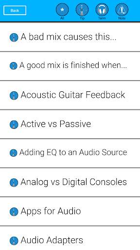 Live Sound Guide screenshot 4