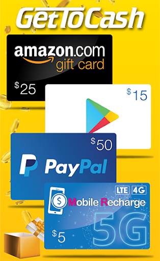 Earn Money & Free Gift Card With GetToCash! स्क्रीनशॉट 2