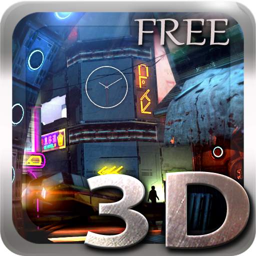Futuristic City 3D Free lwp 1.2