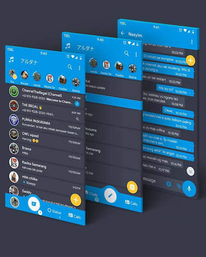 Tema Chat dan Wallpaper screenshot 7