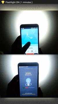 SOS Flashlight -Emergency Call screenshot 2