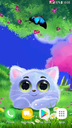 Animated Cat Live Wallpaper screenshot 2