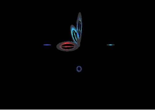 Galactic clock live Wallpaper screenshot 1
