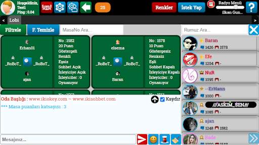 iKiOkey.Com - Mobil Okey Oyna screenshot 6